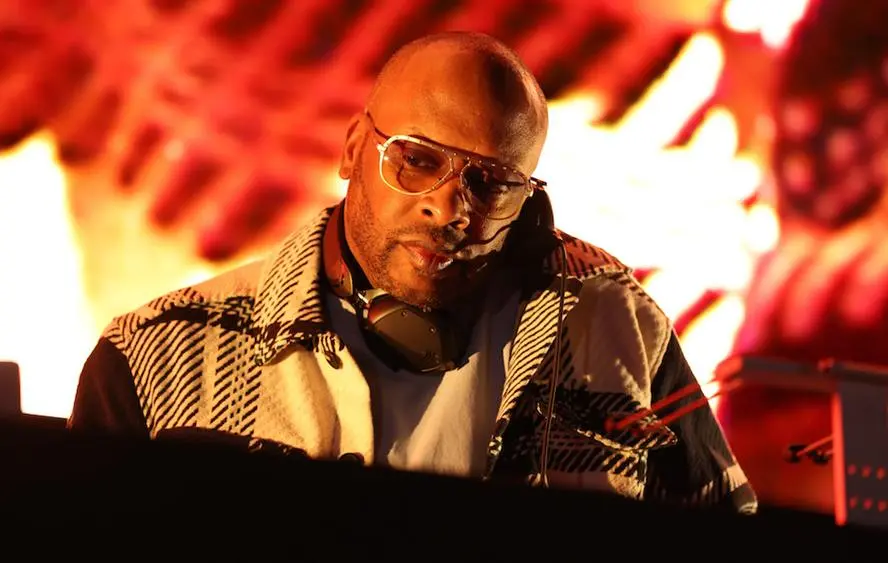 Profile image of DJ Jazzy Jeff with neon lights in the background